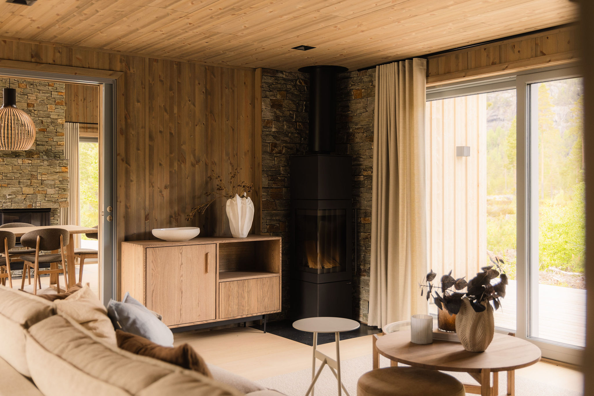 Villa Fell Fjord — luxe interieur